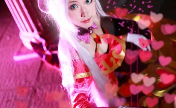 《C站·第1977期》英雄联盟情人节皮肤琴女cosplay