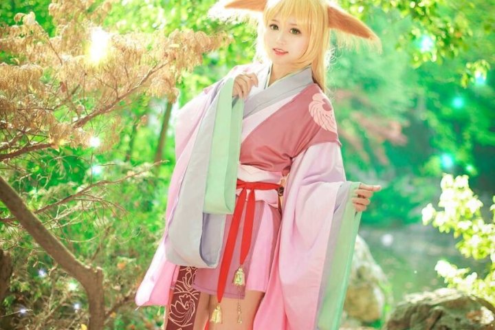 《C站·第2364期》狐妖小红娘cos 涂山苏苏 – C站 CosZ